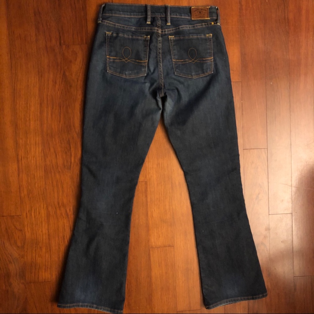 Lucky Brand Dark Blue Bootcut Jeans - Picture 5 of 8